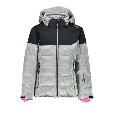 CAMPAGNOLO Girls Jacke Snaps Hoodie silver
