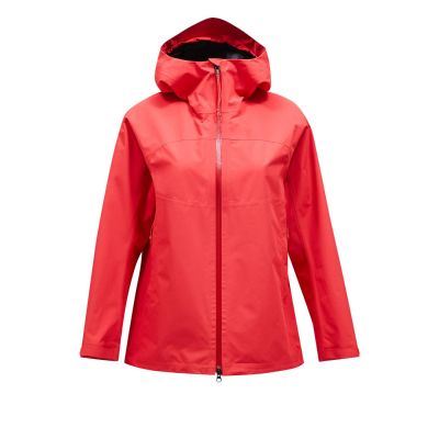 PEAK PERFORMANCE Damen Treeline Shell Jacke rot