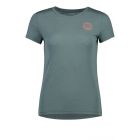 MONS ROYALE Damen Merino Icon T-Shirt schwarz
