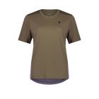 MONS ROYALE Women Tarn Merino Shift T-Shirt Brown